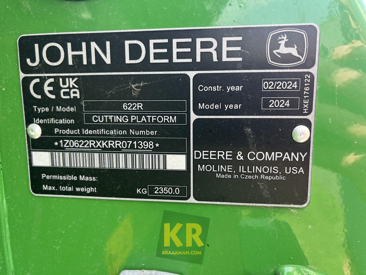 New Combine harvester T660 John Deere: picture 13