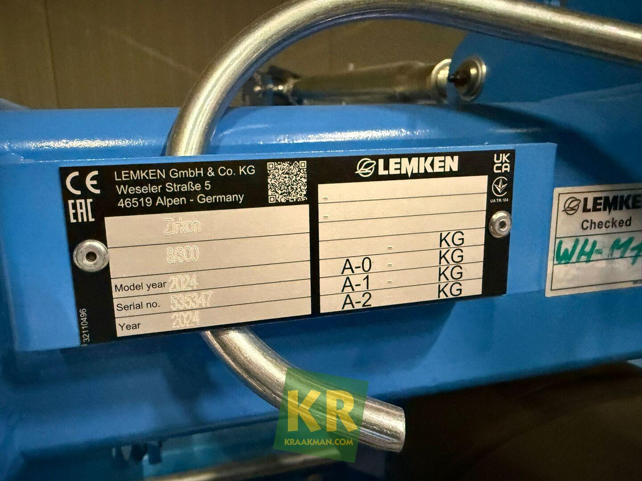 Zirkon 8 Lemken - Harrow: picture 5 Zirkon 8 Lemken - Harrow: picture 5