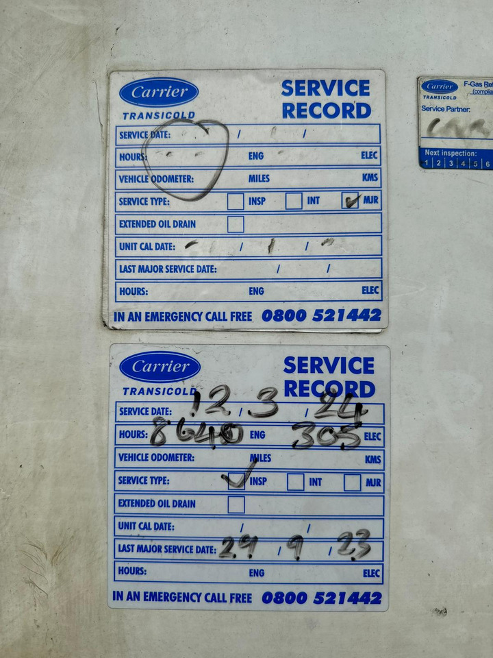 Refrigerator semi-trailer Gray and Adams 2012 Vector 1950MT: picture 22