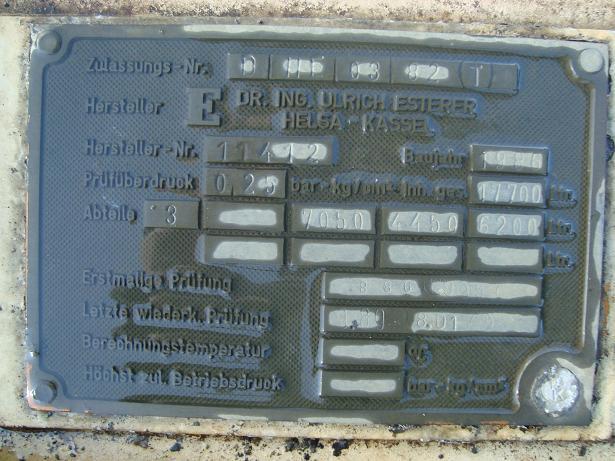 Esterer GmbH Esterer GmbH 17700 lit - Tank container: picture 2 Esterer GmbH Esterer GmbH 17700 lit - Tank container: picture 2