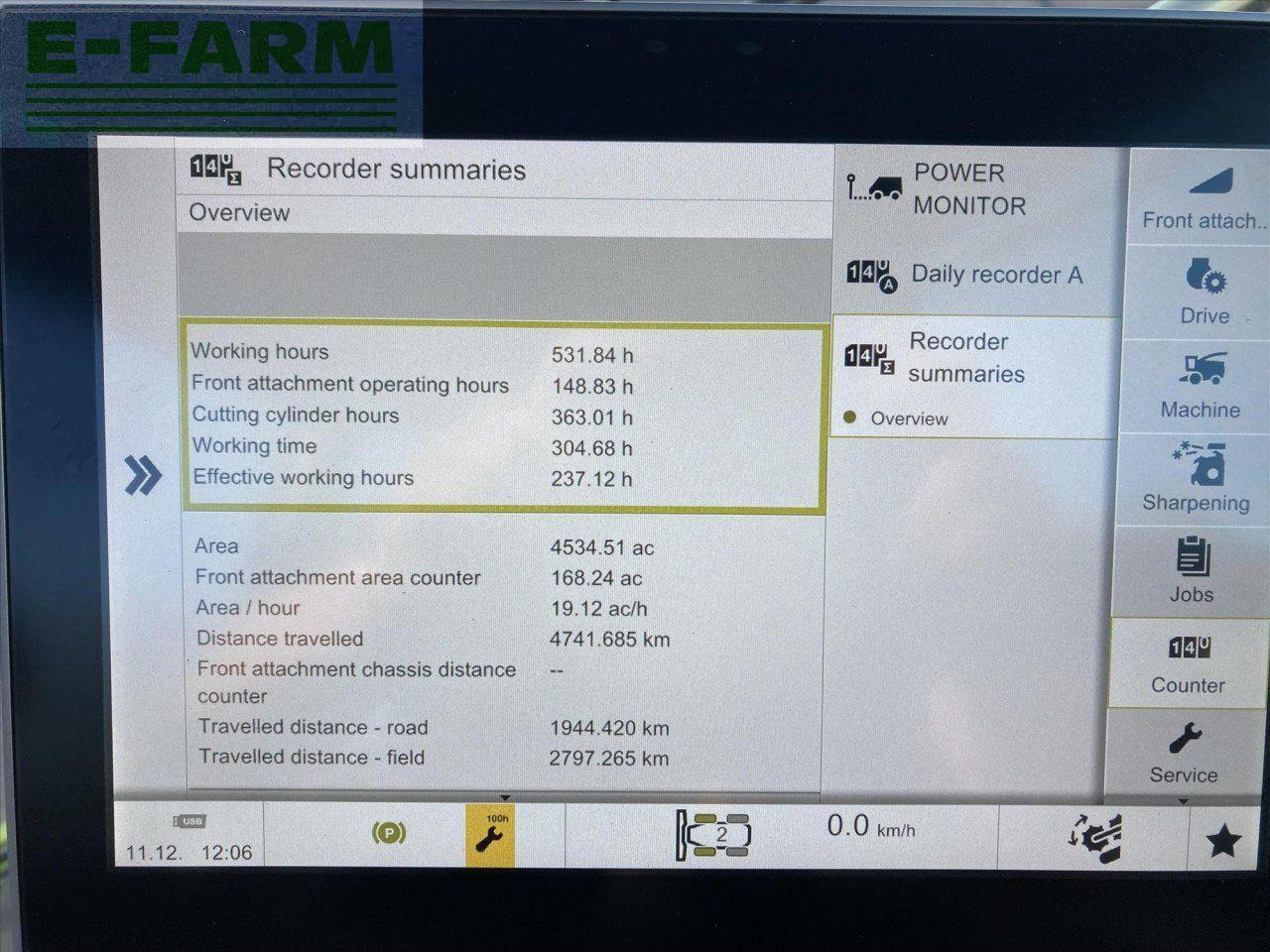 Forage harvester CLAAS USED 2023 JAGUAR 950 - STAGE V: picture 6