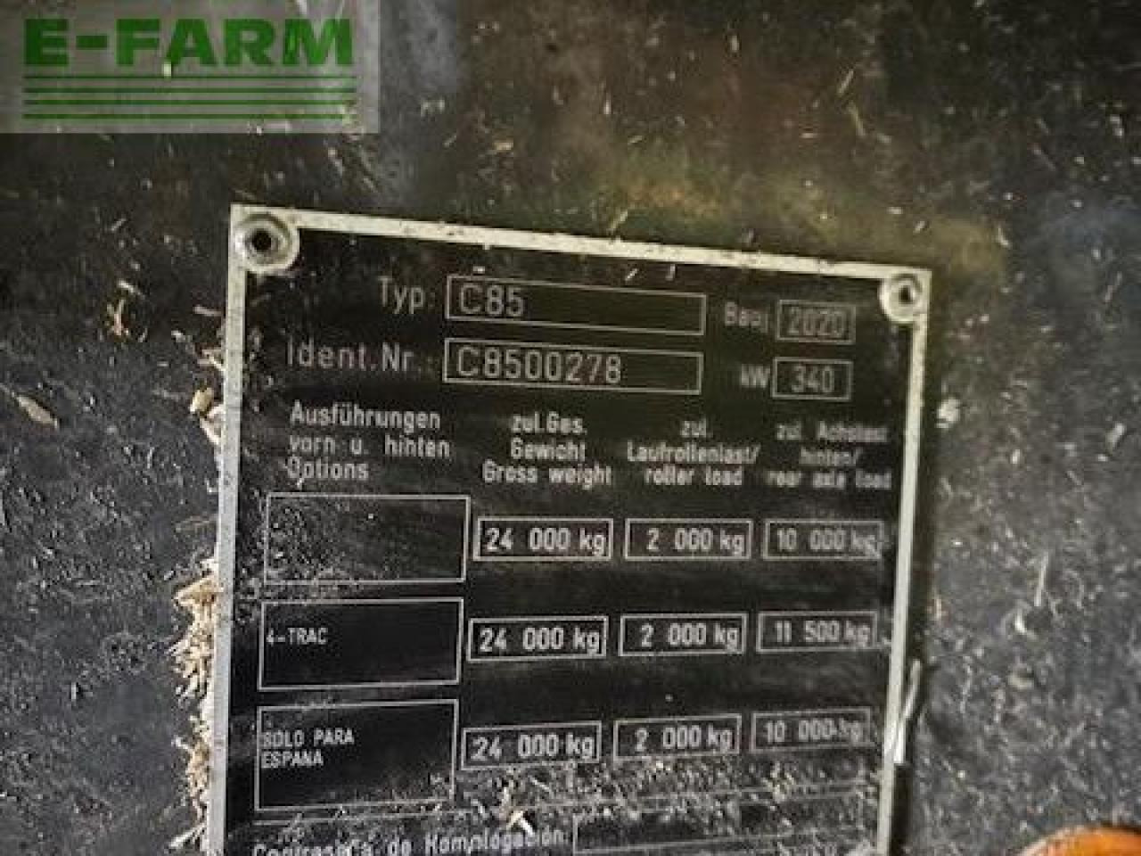 Combine harvester CLAAS USED LEXION 7500TT: picture 7