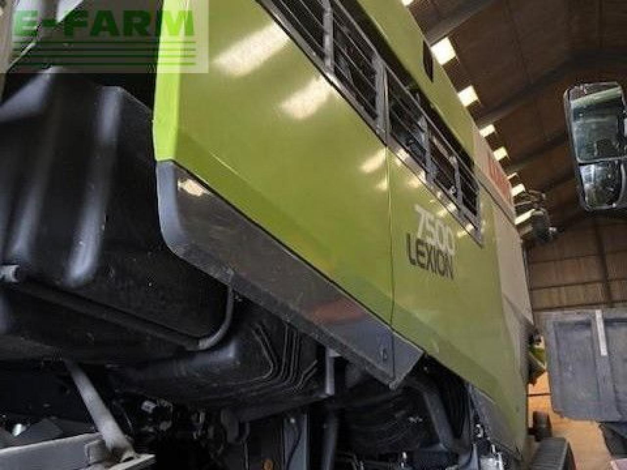 Combine harvester CLAAS USED LEXION 7500TT: picture 6
