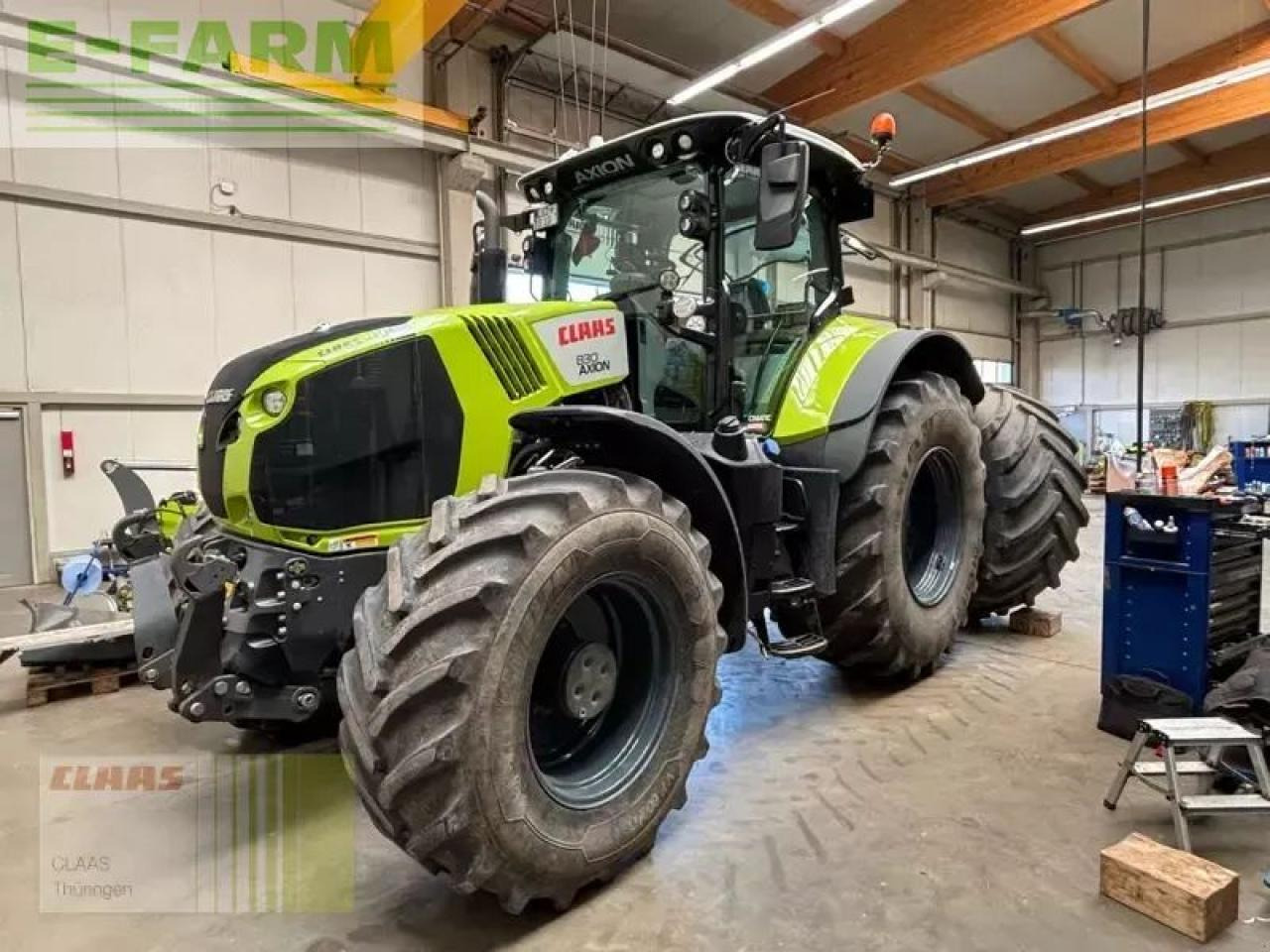 Farm tractor CLAAS axion 830: picture 6