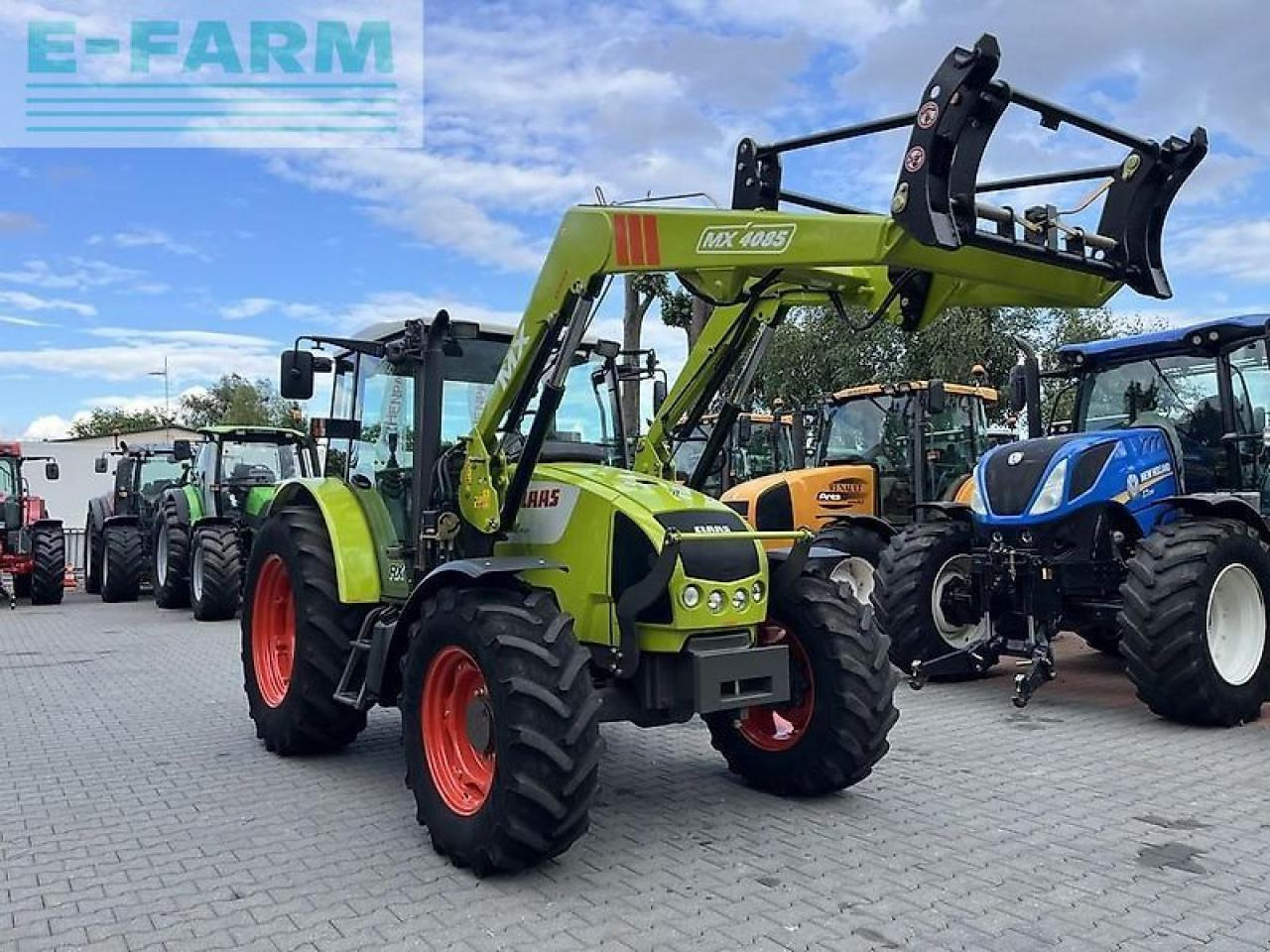 CLAAS celtis 446 plus rx + mailleux mx40-85 - Farm tractor: picture 3 CLAAS celtis 446 plus rx + mailleux mx40-85 - Farm tractor: picture 3