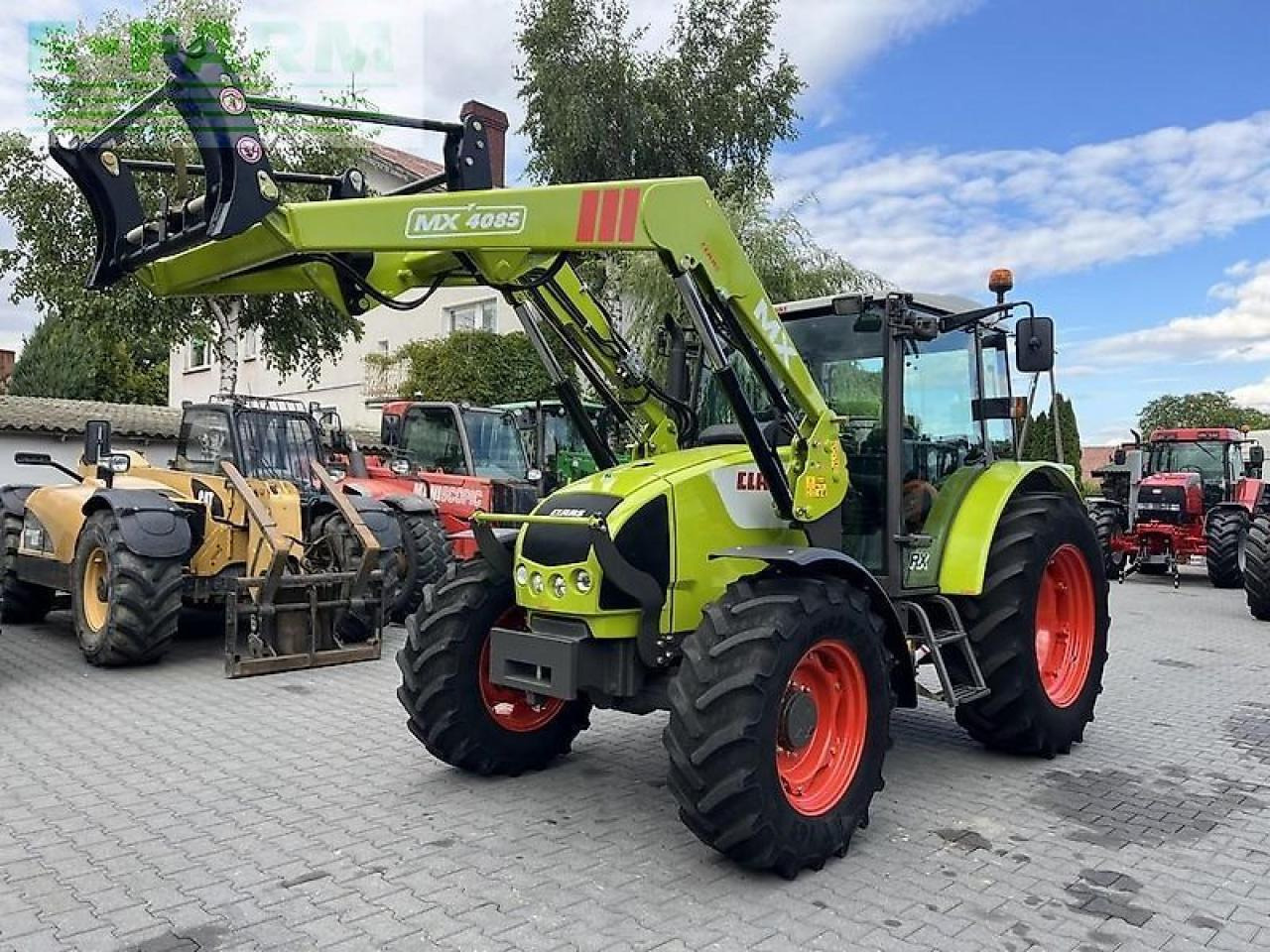 CLAAS celtis 446 plus rx + mailleux mx40-85 - Farm tractor: picture 1 CLAAS celtis 446 plus rx + mailleux mx40-85 - Farm tractor: picture 1
