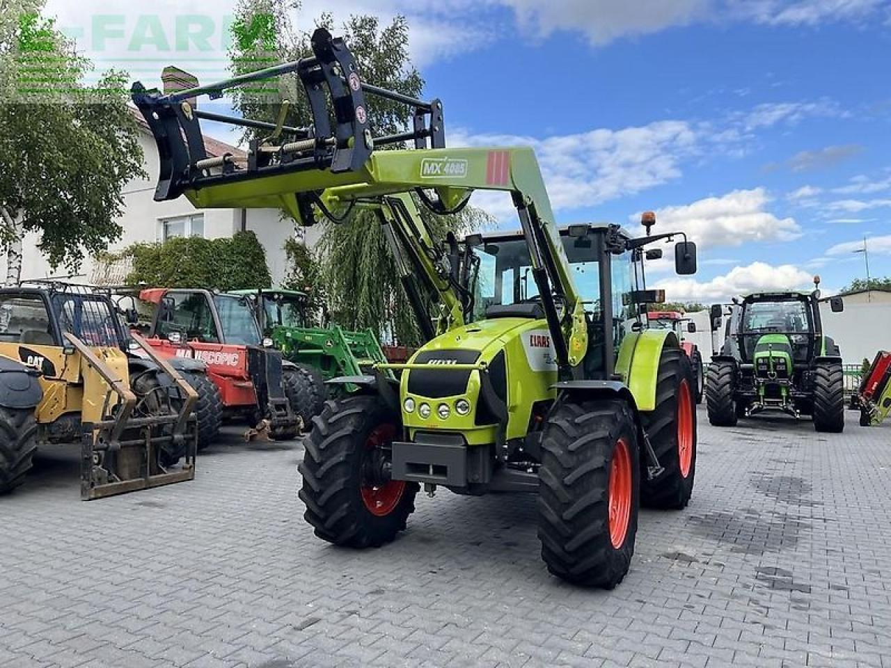 CLAAS celtis 446 plus rx + mailleux mx40-85 - Farm tractor: picture 2 CLAAS celtis 446 plus rx + mailleux mx40-85 - Farm tractor: picture 2