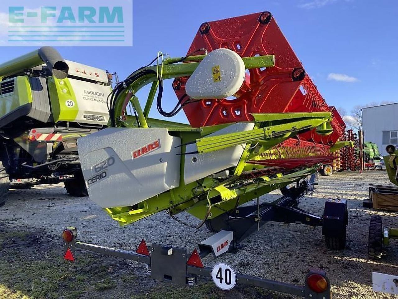 Combine harvester CLAAS evion 430+cerio 620+tw: picture 17