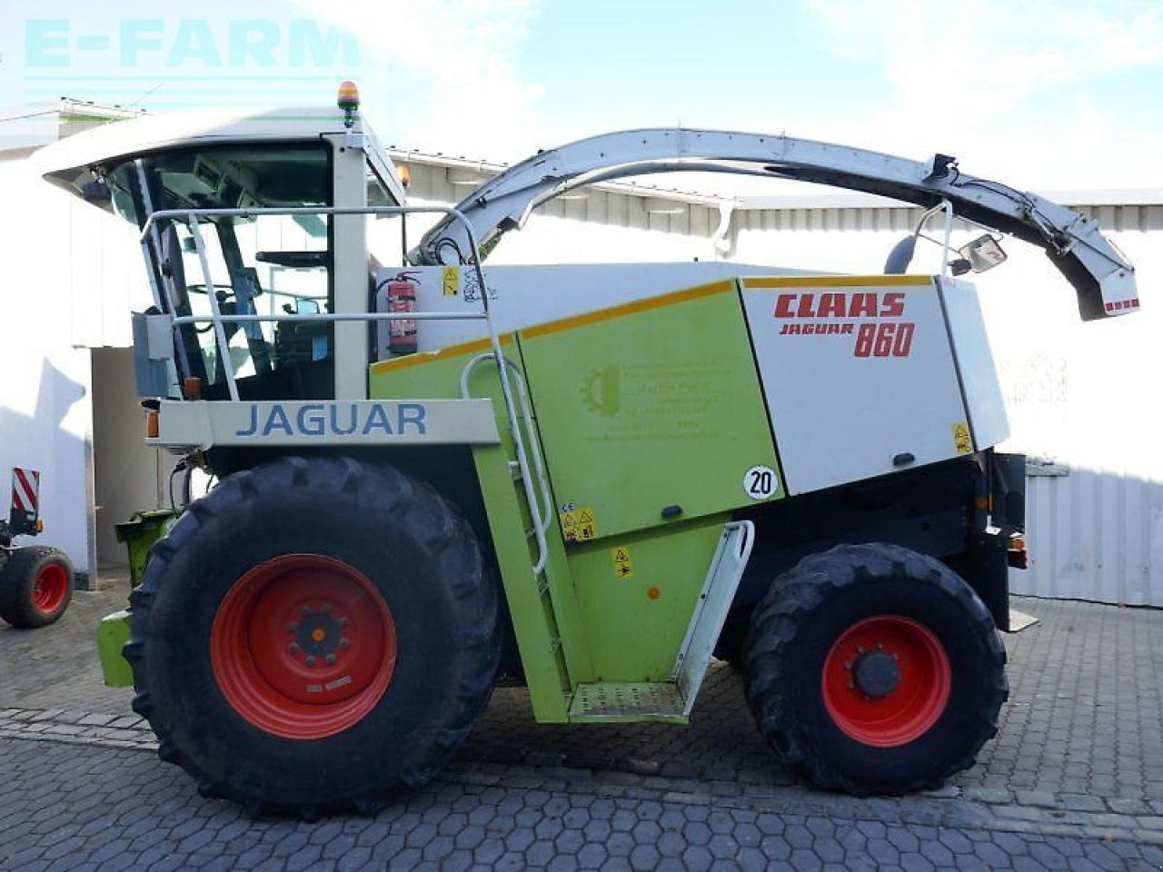 Forage harvester CLAAS jaguar 860 inkl. orbis 600 und pu 300 hd: picture 7