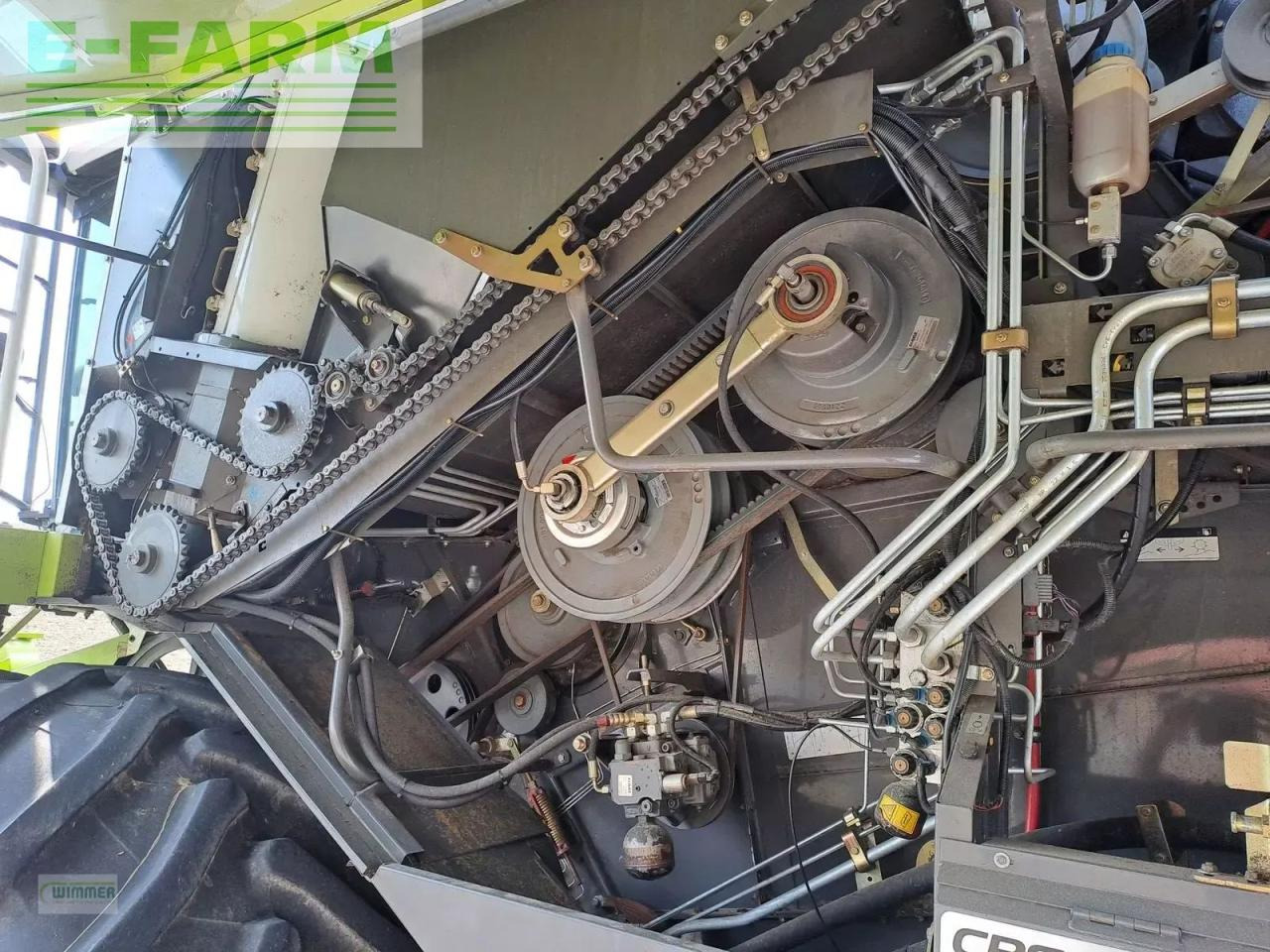 Combine harvester CLAAS lexion 630 - allrad: picture 9