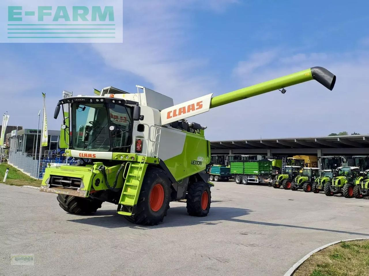 Combine harvester CLAAS lexion 630 - allrad: picture 17
