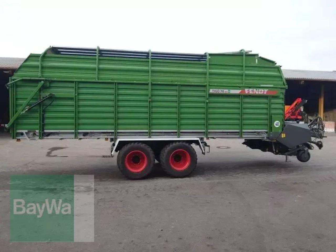 Self-loading wagon Fendt tigo 70 ms: picture 9 Self-loading wagon Fendt tigo 70 ms: picture 9