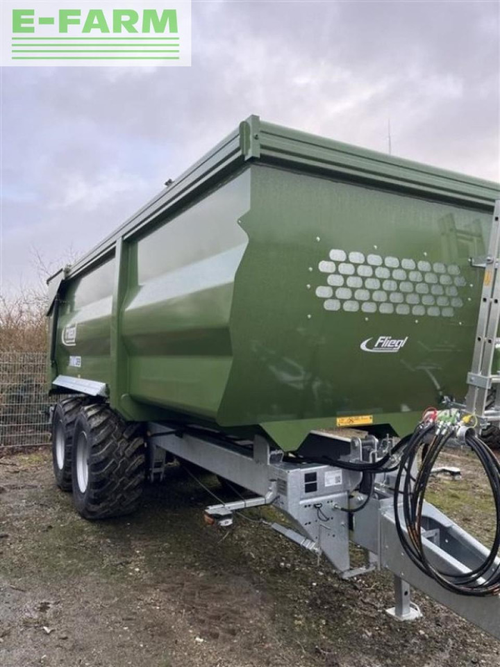 Fliegl tmk 269 fox luft og hydrauliske bremser - Farm tipping trailer/ Dumper: picture 1 Fliegl tmk 269 fox luft og hydrauliske bremser - Farm tipping trailer/ Dumper: picture 1