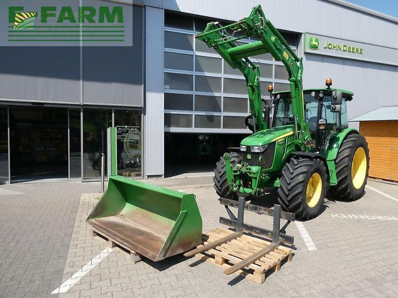 John Deere 5090m mit fl 543r - Farm tractor: picture 1 John Deere 5090m mit fl 543r - Farm tractor: picture 1
