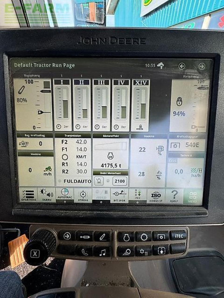 Farm tractor John Deere 6195r: picture 8