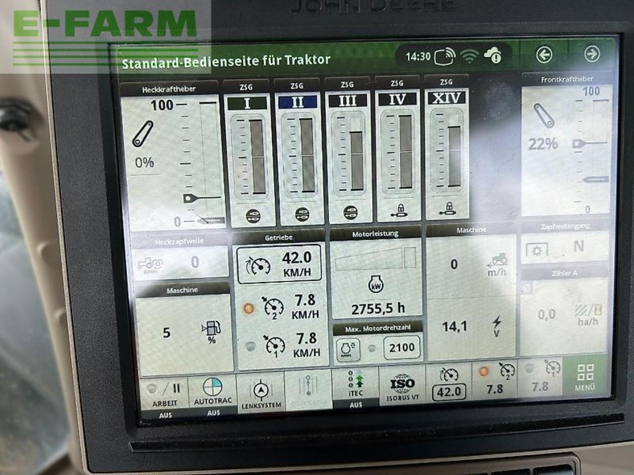 Farm tractor John Deere traktor 6215r: picture 17 Farm tractor John Deere traktor 6215r: picture 17