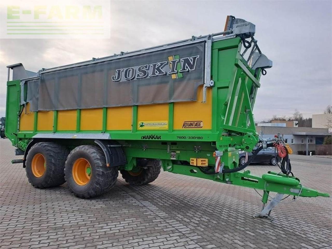 Joskin drakkar 7600/33d180 - Farm trailer: picture 3 Joskin drakkar 7600/33d180 - Farm trailer: picture 3