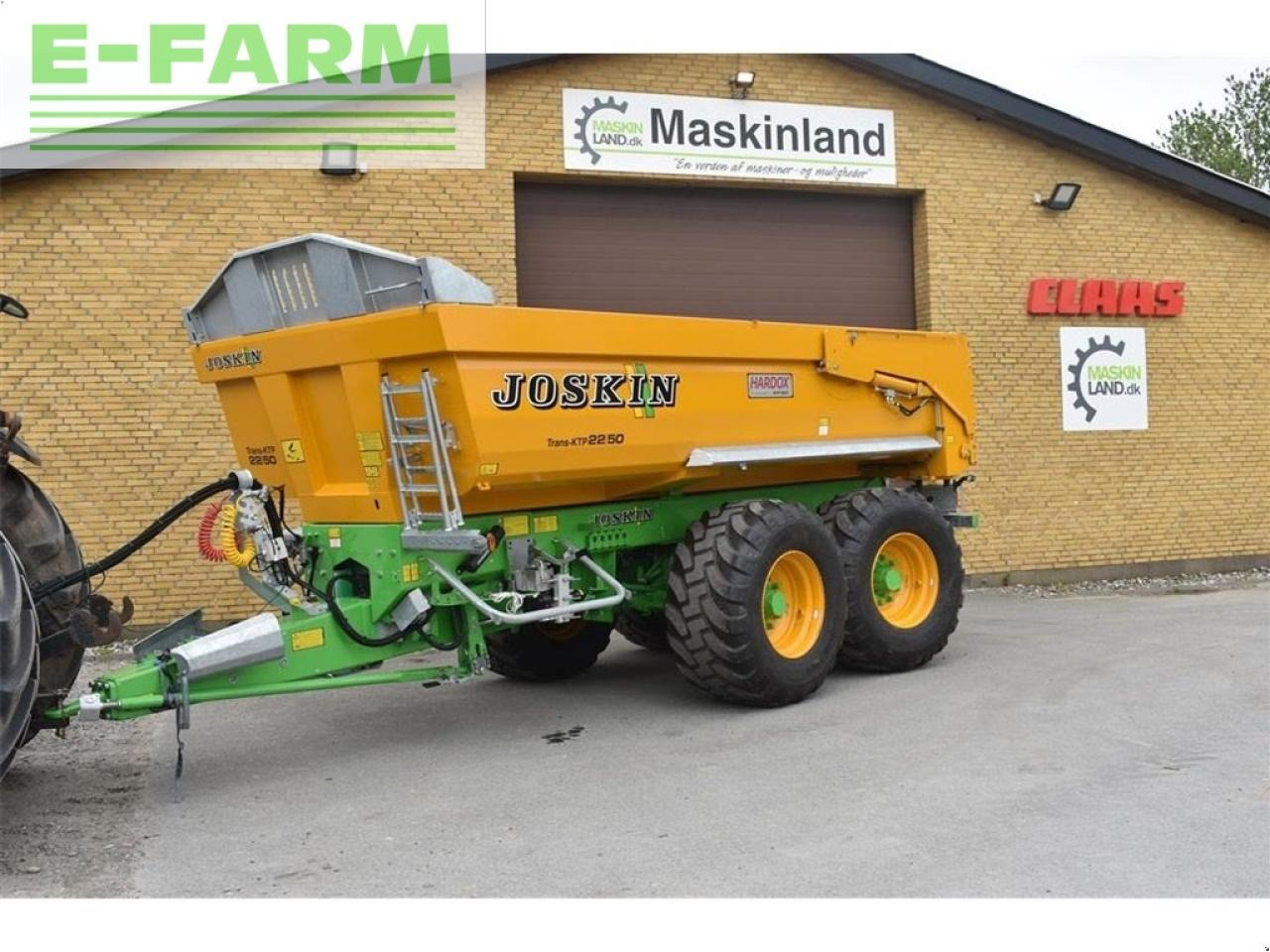 Joskin trans - ktp 22/50 6mm hardox - Farm tipping trailer/ Dumper: picture 1 Joskin trans - ktp 22/50 6mm hardox - Farm tipping trailer/ Dumper: picture 1