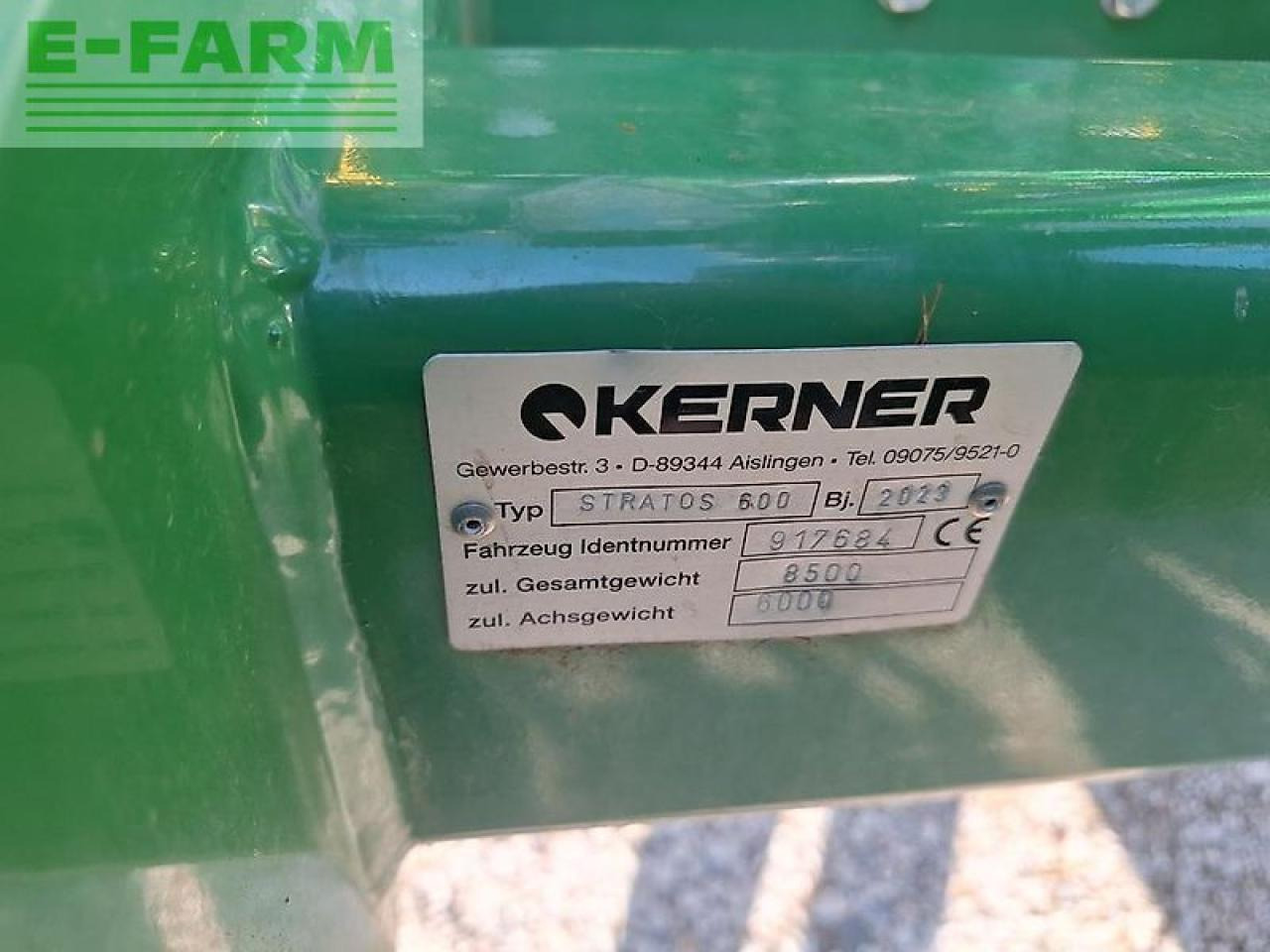 Cultivator Kerner stratos sa 600 grubber feingrubber flachgrubber stoppelgru: picture 7