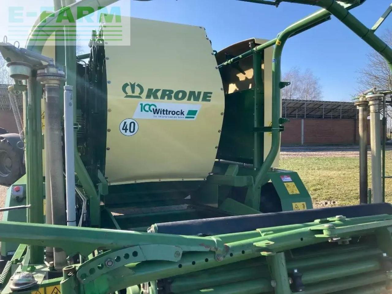 Square baler Krone comprima cv 150 xc: picture 10