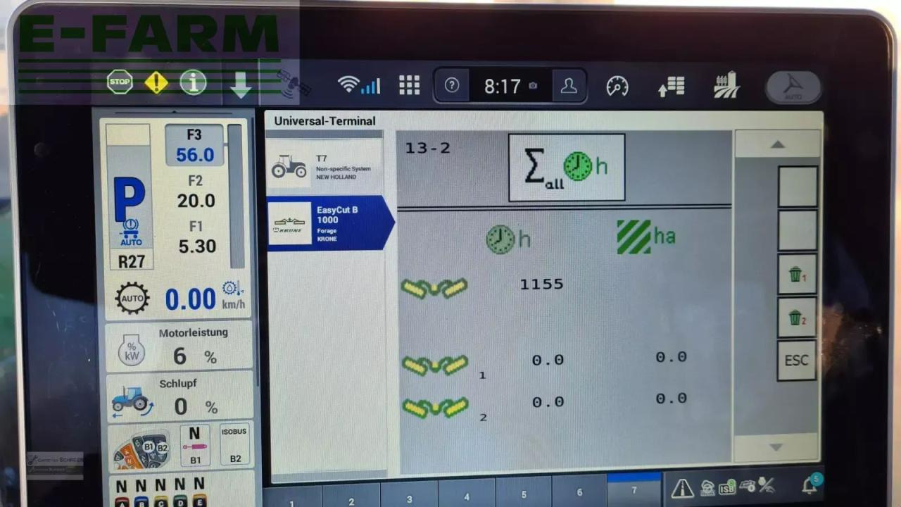 Mower Krone easycut b1000 cv collect: picture 16