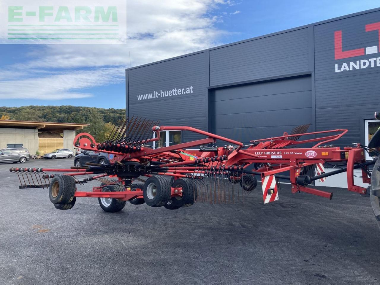 Lely hibiscus 915 cd - Tedder/ Rake: picture 2 Lely hibiscus 915 cd - Tedder/ Rake: picture 2