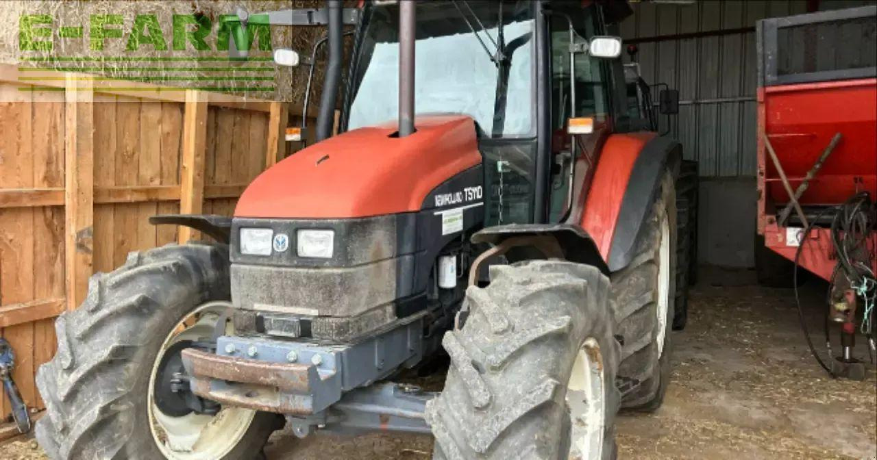 New Holland ts110 - Farm tractor: picture 1 New Holland ts110 - Farm tractor: picture 1