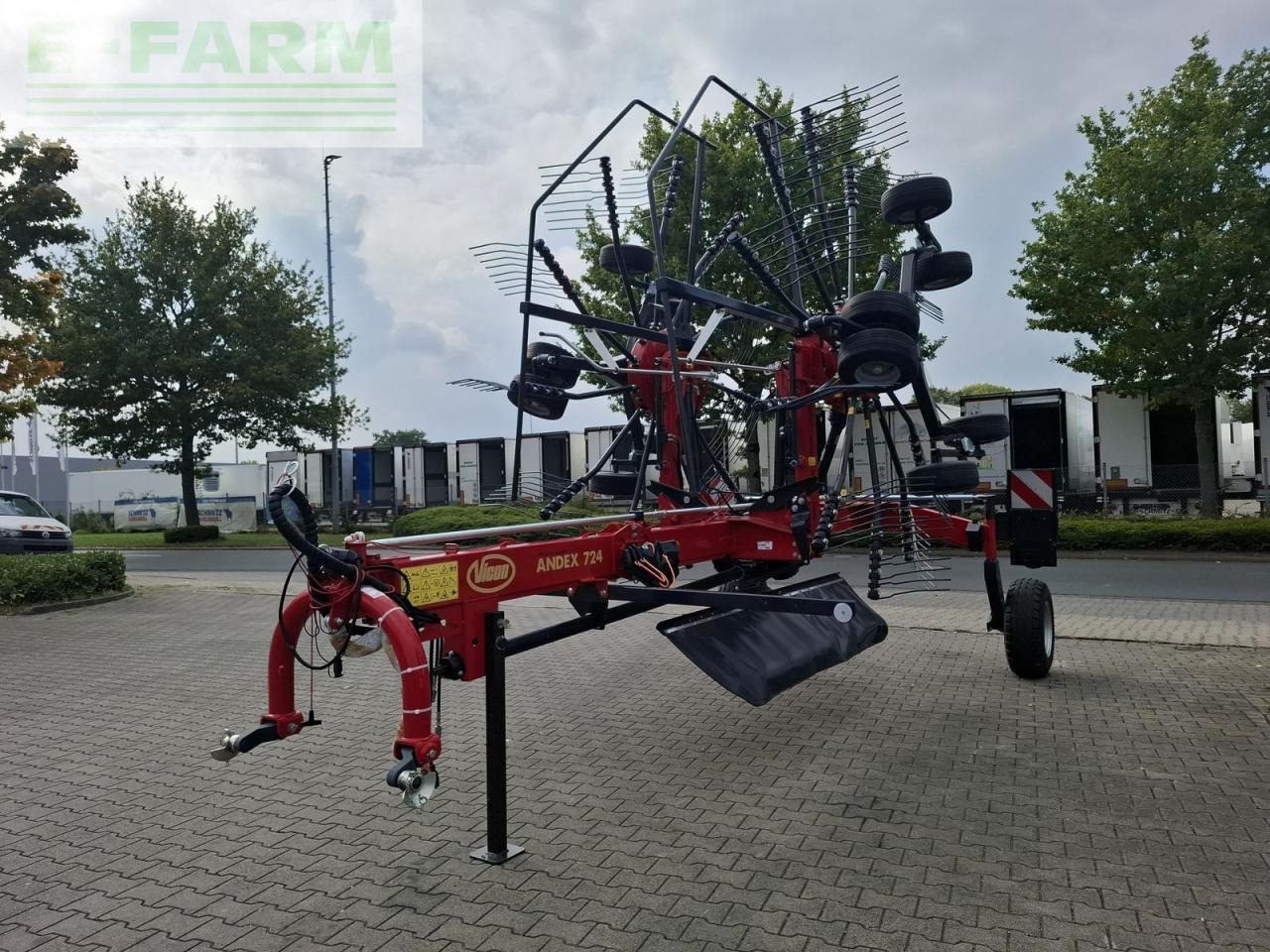 Tedder/ Rake Vicon andex 724 compactline: picture 8