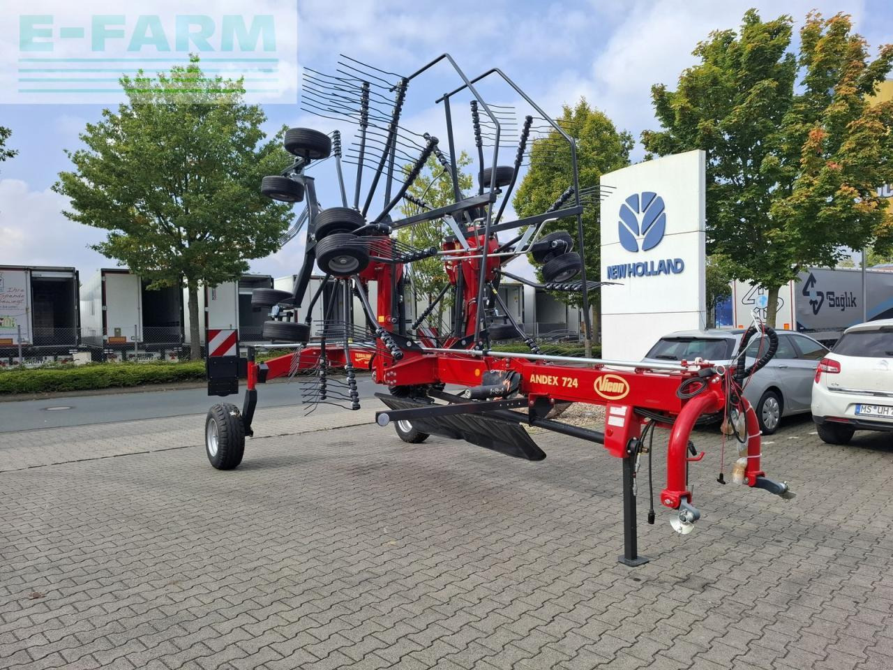 Tedder/ Rake Vicon andex 724 compactline: picture 11