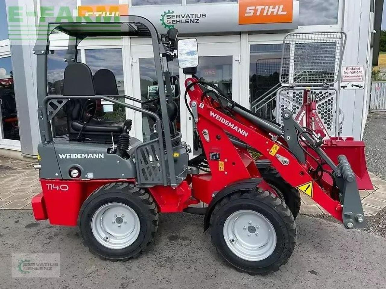 Weidemann 1140 - Wheel loader: picture 1 Weidemann 1140 - Wheel loader: picture 1