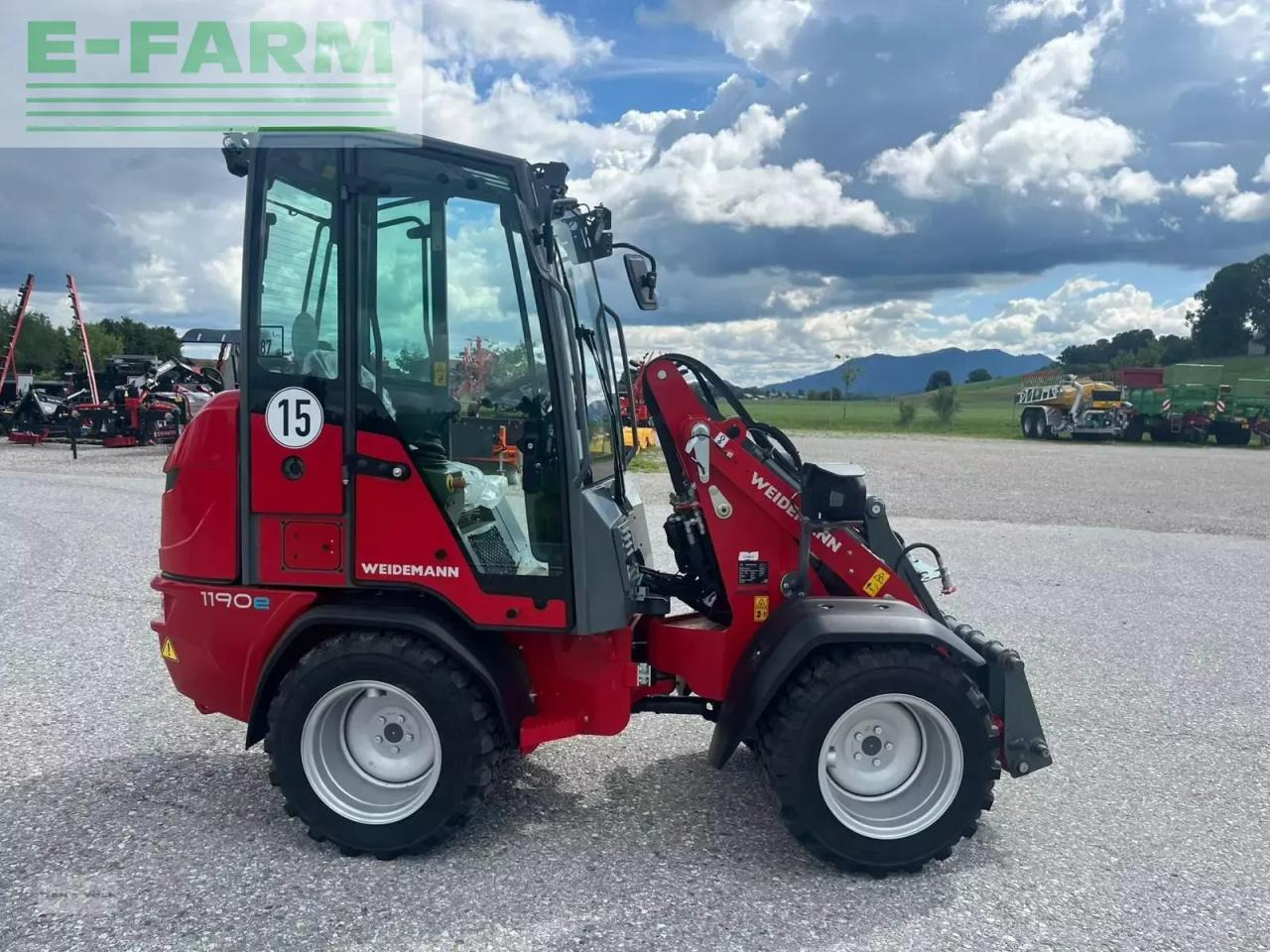 Weidemann 1190e - Wheel loader: picture 2 Weidemann 1190e - Wheel loader: picture 2
