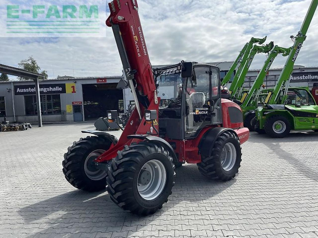 Weidemann 4080lp tele 30km/h - Wheel loader: picture 3 Weidemann 4080lp tele 30km/h - Wheel loader: picture 3