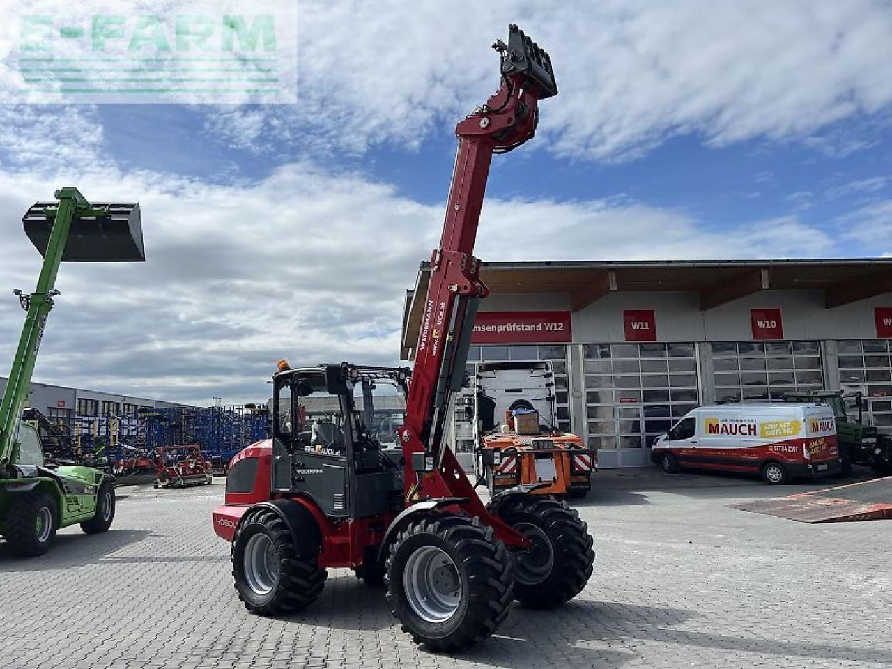 Weidemann 4080lp tele 30km/h - Wheel loader: picture 1 Weidemann 4080lp tele 30km/h - Wheel loader: picture 1