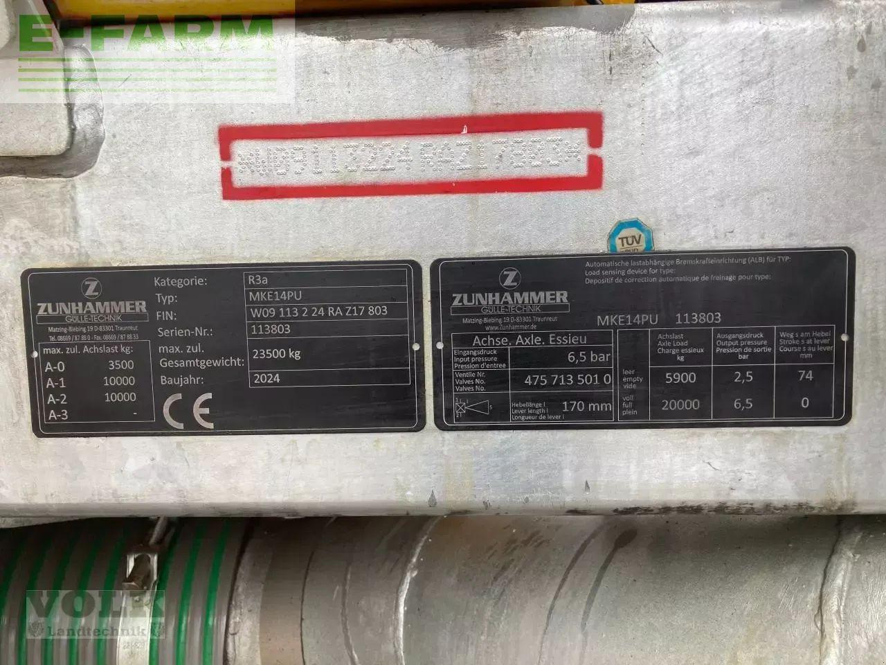 Self-propelled sprayer Zunhammer mke14pu eco: picture 8 Self-propelled sprayer Zunhammer mke14pu eco: picture 8