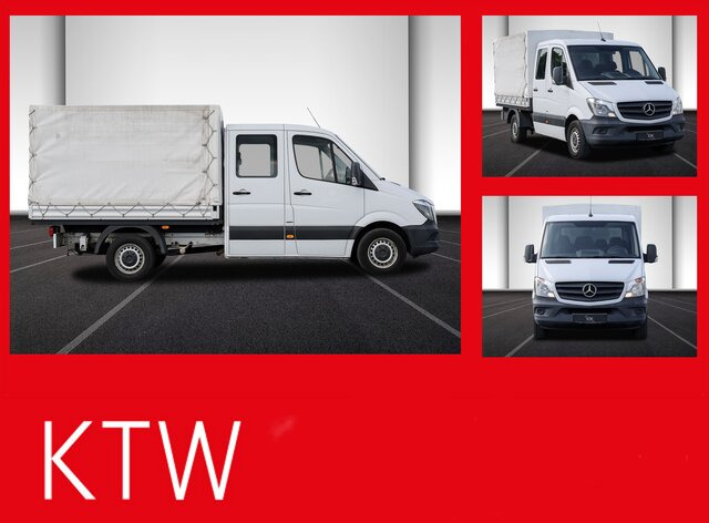 MERCEDES-BENZ Sprinter 214 CDI DOKA Pritsche,Klima,EURO6 - Curtain side van, Combi van: picture 1 MERCEDES-BENZ Sprinter 214 CDI DOKA Pritsche,Klima,EURO6 - Curtain side van, Combi van: picture 1