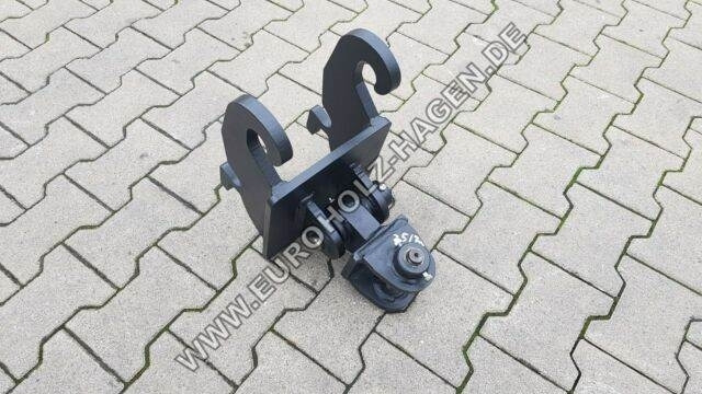 New Attachment for Construction machinery EUROHOLZ Greiferadapter Pendelgelenk Kreuzgelenk: picture 12