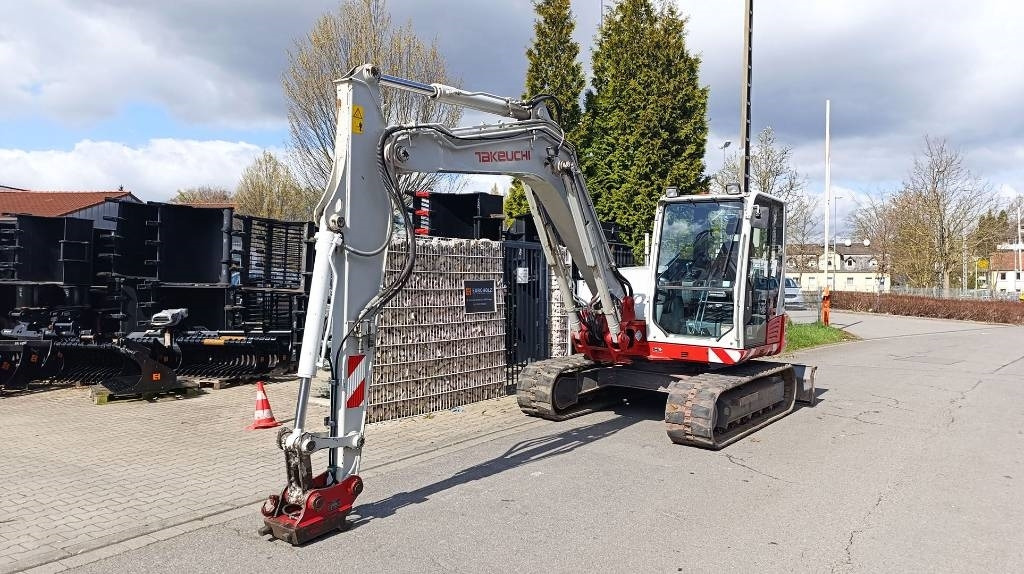 Mini excavator Takeuchi Minibagger TB 290 Schnellwechsler hydraulisch MS08: picture 13