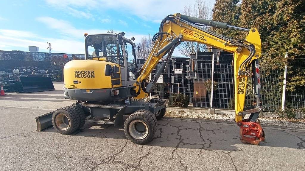 Wacker Neuson 6503-2 Powertilt, MS03, Klima, Verstellausleger - Wheel excavator: picture 1 Wacker Neuson 6503-2 Powertilt, MS03, Klima, Verstellausleger - Wheel excavator: picture 1