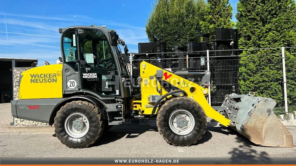 Wacker Neuson WL60 Radlader, hydr. Klappschaufel, 3. Steuerkreis - Wheel loader: picture 2 Wacker Neuson WL60 Radlader, hydr. Klappschaufel, 3. Steuerkreis - Wheel loader: picture 2