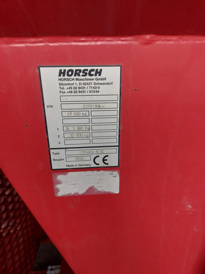 Seed drill Horsch Pronto 9DC: picture 10