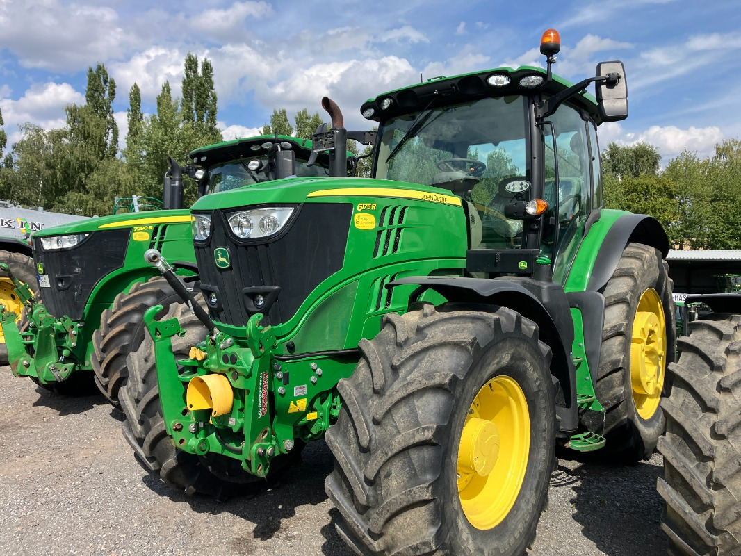 John Deere 6175R mit FKH/ FZW/ CommandPro - Farm tractor: picture 1 John Deere 6175R mit FKH/ FZW/ CommandPro - Farm tractor: picture 1