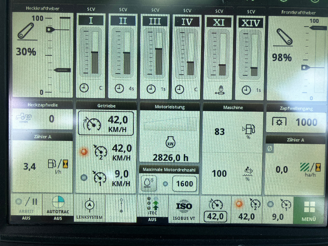 John Deere 6R185 - Farm tractor: picture 5 John Deere 6R185 - Farm tractor: picture 5