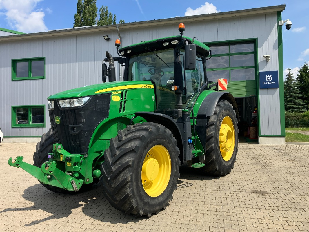John Deere 7290R mit FKH/ HR- Gewichte/... - Farm tractor: picture 1 John Deere 7290R mit FKH/ HR- Gewichte/... - Farm tractor: picture 1