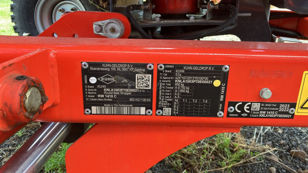 Kuhn RW 1410C - Bale wrapper: picture 5 Kuhn RW 1410C - Bale wrapper: picture 5