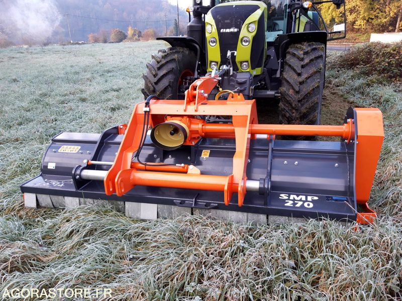 BROYEUR À AXE HORIZONTAL - SMP 270 SMA COULEUR PASSÉE - Agricultural machinery: picture 1 BROYEUR À AXE HORIZONTAL - SMP 270 SMA COULEUR PASSÉE - Agricultural machinery: picture 1
