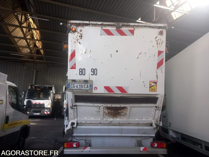 BOM GRUE Renault PREMIUM 26T / benne Geesinknorba grue Palfinger (ref. BT66) - Garbage truck: picture 3 BOM GRUE Renault PREMIUM 26T / benne Geesinknorba grue Palfinger (ref. BT66) - Garbage truck: picture 3