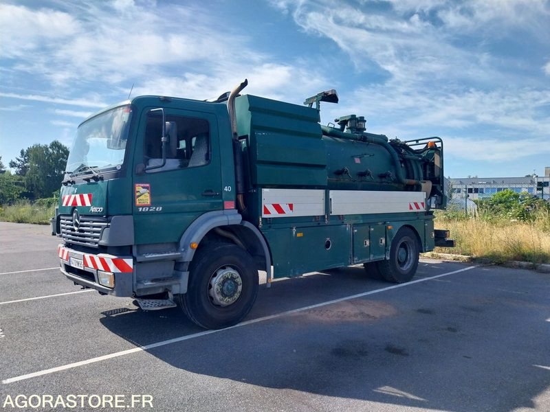 MERCEDES Atego 1828 HUWER 2005 378491KM ROULANT EXPORT UNIQUEMENT - Vacuum truck: picture 2 MERCEDES Atego 1828 HUWER 2005 378491KM ROULANT EXPORT UNIQUEMENT - Vacuum truck: picture 2