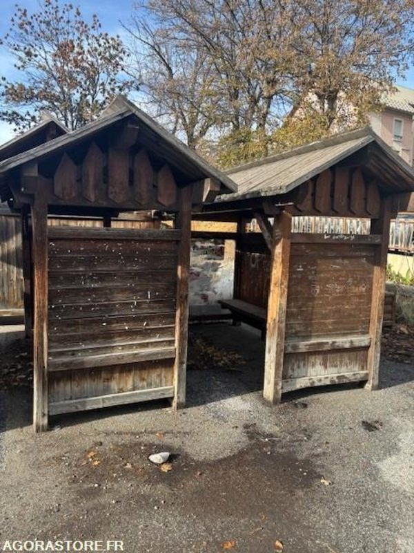 Lot de 2 abris bus bois - Other machinery: picture 5 Lot de 2 abris bus bois - Other machinery: picture 5