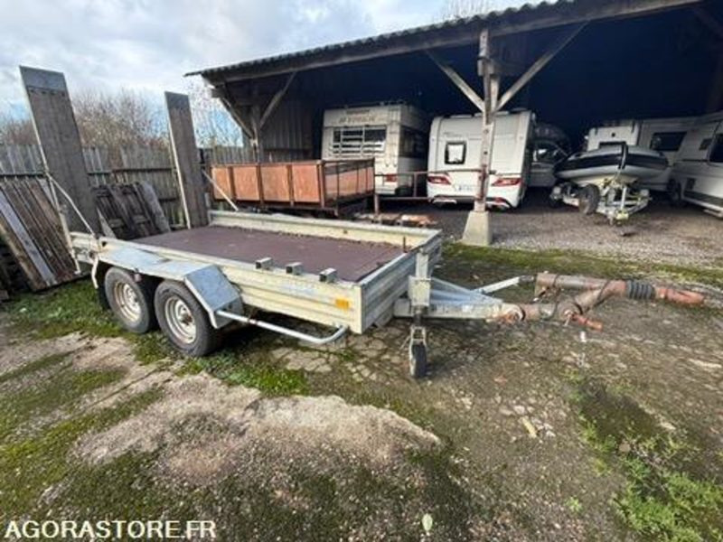 REMORQUE PORTE ENGINS - HUBIERE - PTAC 3,5 T - Plant trailer: picture 2 REMORQUE PORTE ENGINS - HUBIERE - PTAC 3,5 T - Plant trailer: picture 2
