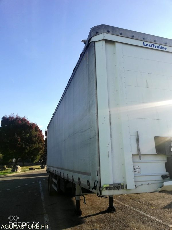 Semi-Remorque PLSC Lecitrailer - 1 essieu directeur - 2017 (30611) - Curtainsider semi-trailer: picture 5 Semi-Remorque PLSC Lecitrailer - 1 essieu directeur - 2017 (30611) - Curtainsider semi-trailer: picture 5
